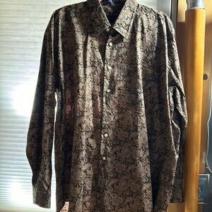 Alan Flusser long sleeve shirt. Size XXL.